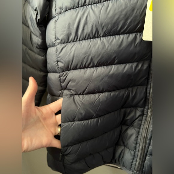 New Save The Duck Boys’ Puffer Jacket With Teddy Lining Finnegan In Blue Black - Picture 6 of 10